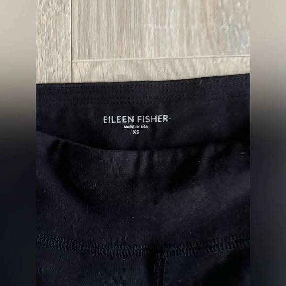 Eileen Fisher Women’s Black Cotton Lounge Pants - XS - Picture 4 of 7